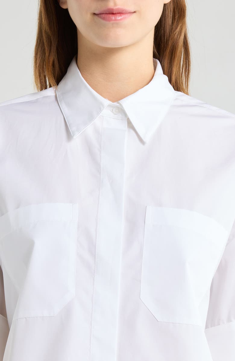 TWP My Newest Mistake Button-Up Shirt, Alternate, color, White