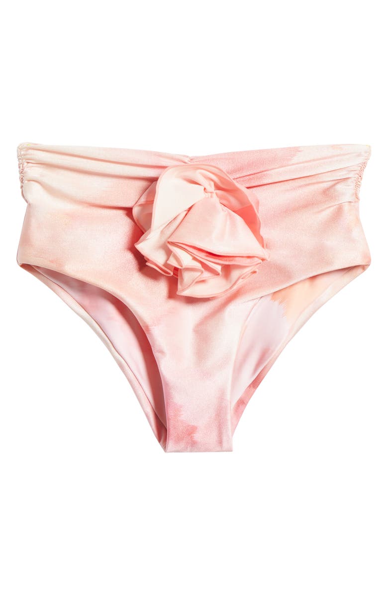 BOAMAR Sienna Ruffle Flower Bikini Bottoms, Alternate, color, Flora