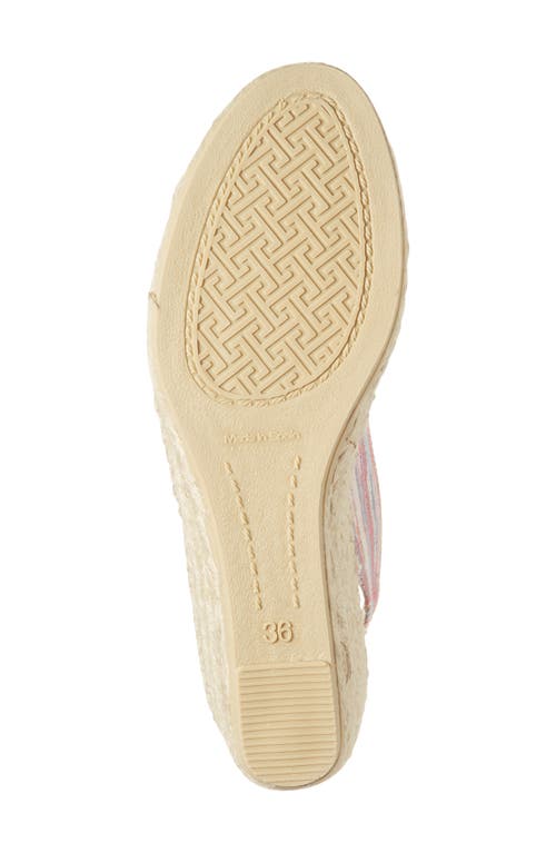 TONI PONS TONI PONS BERI SLINGBACK ESPADRILLE PEEP TOE PLATFORM WEDGE SANDAL