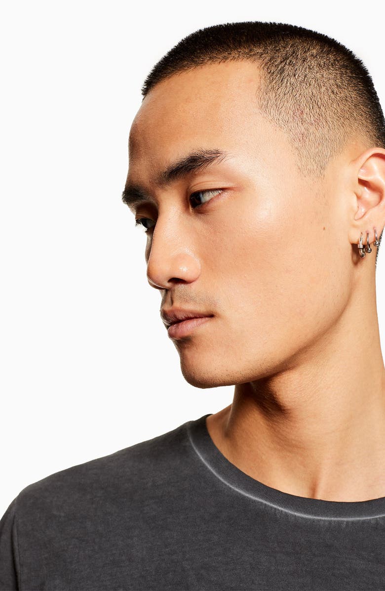 Topman Smoked Classic Fit T-Shirt, Alternate, color, 