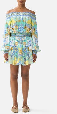 Camilla Off Shoulder Short Dress