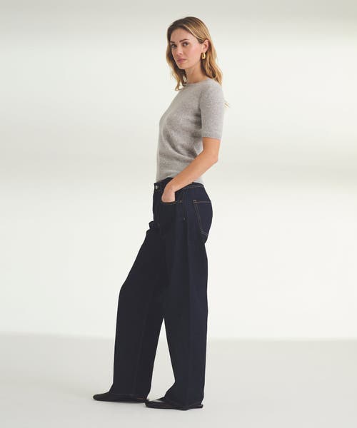 Naadam Lightweight Cashmere Short Sleeve Sweater