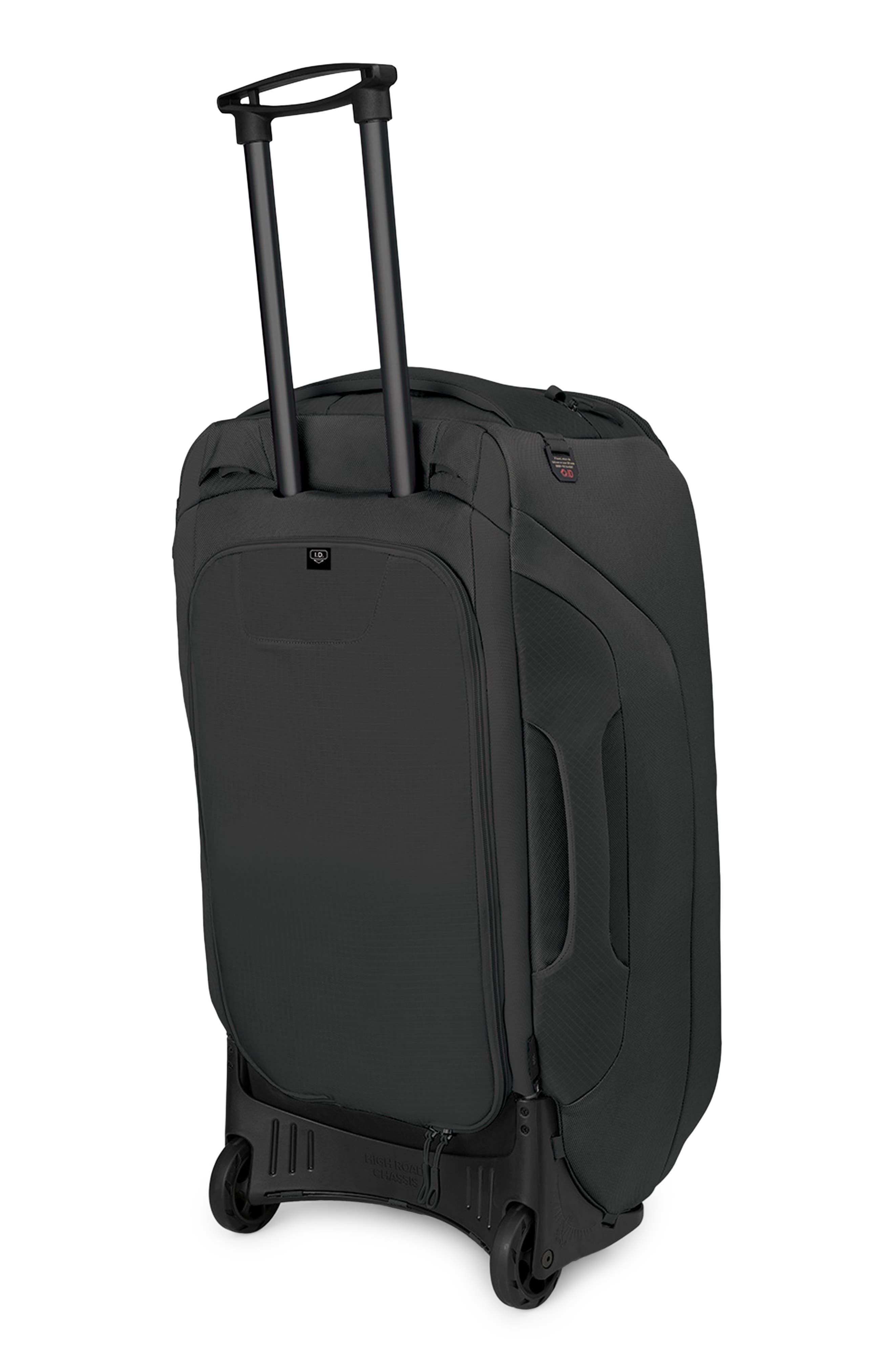 Osprey Sojourn 28-Inch 80-Liter Wheeled Recycled Nylon Travel Pack, Alternate, color, Black