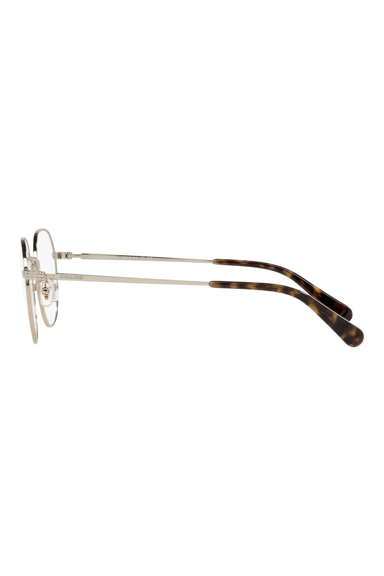 52mm Round Optical Glasses, Alternate, color, GOLD