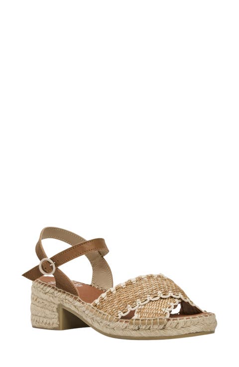 Calista Espadrille Ankle Strap Platform Sandal (Women)