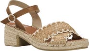 André Assous Calista Espadrille Ankle Strap Platform Sandal