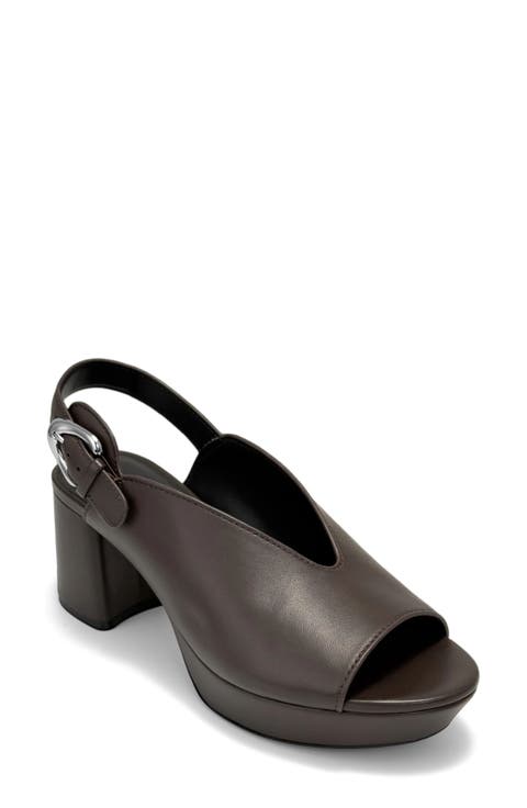 Cornelia Leather Platform Sandal