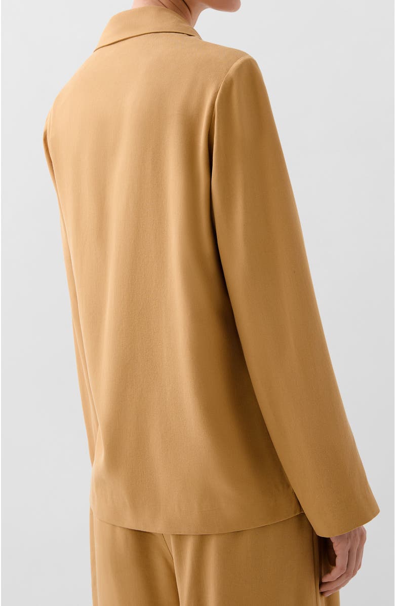 Scalpers Tencel Belt Blazer, Alternate, color, Beige