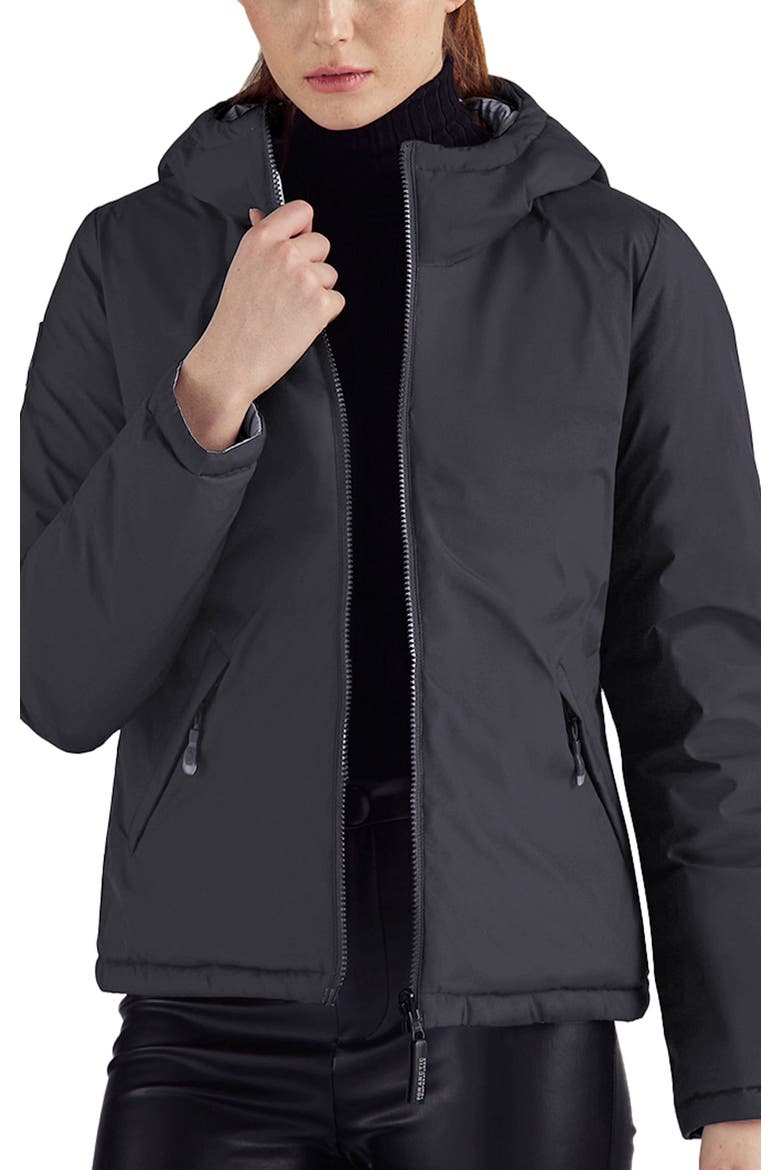 Versa Women's Reversible Down Puffer, Alternate, color, Black