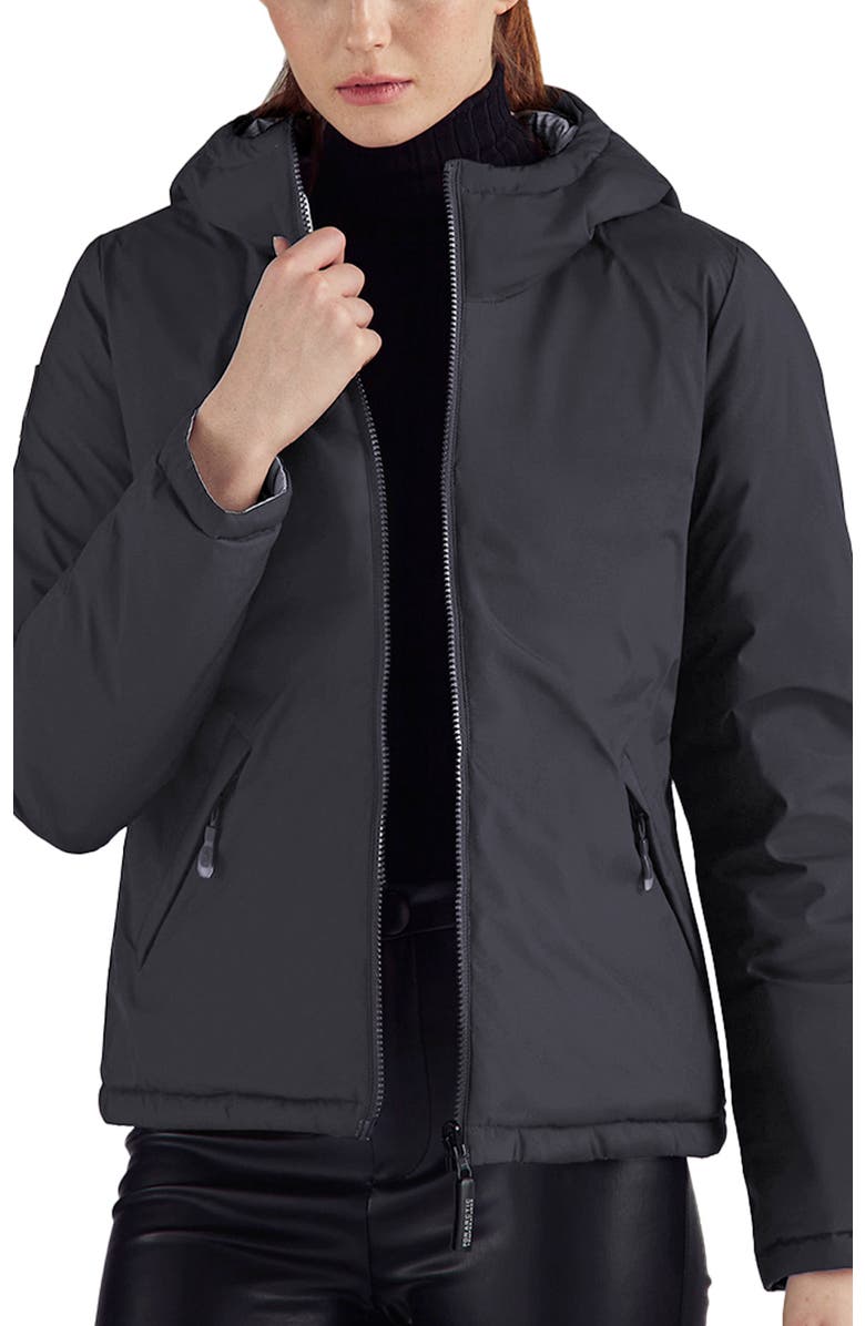 Triple F.A.T. Goose Versa Women's Reversible Down Puffer, Alternate, color, Black