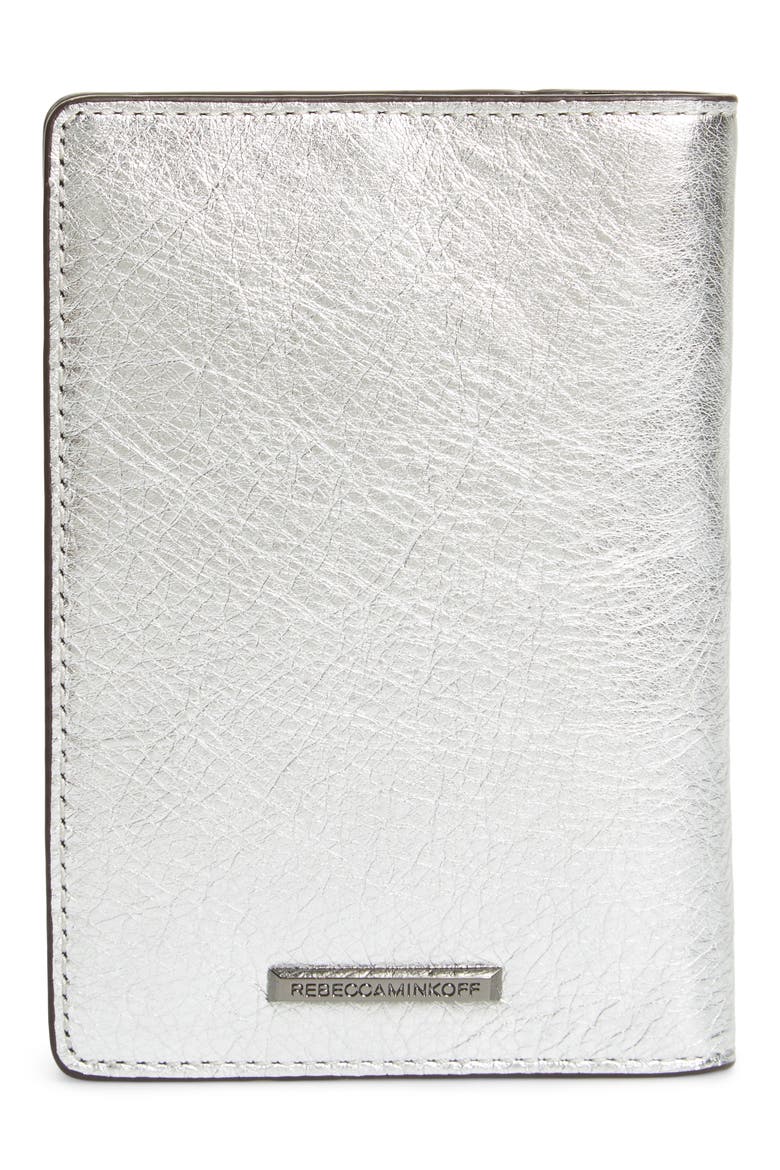 Adventure Awaits Passport Case, Alternate, color, SILVER
