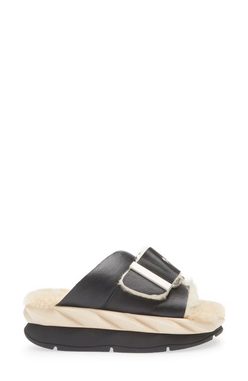 4ccccees Mellow Laze Platform Slide Sandal In Black