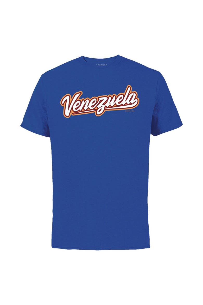 Men's LEGENDS Jose Altuve Royal Venezuela Baseball 2023 World Baseball Classic Name & Number T-Shirt, Alternate, color, Royal