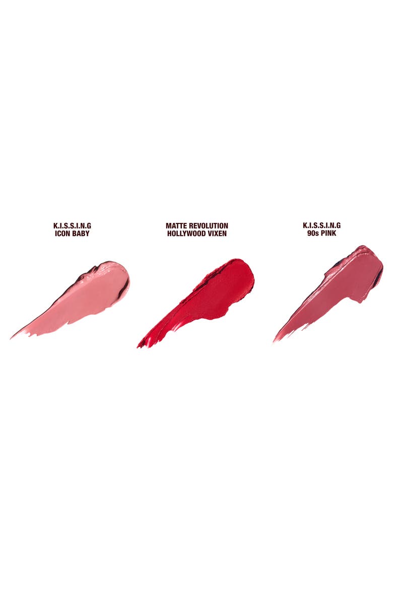Iconic Hollywood Lipstick Trio (Limited Edition) $45 Value, Alternate, color, NO COLOR