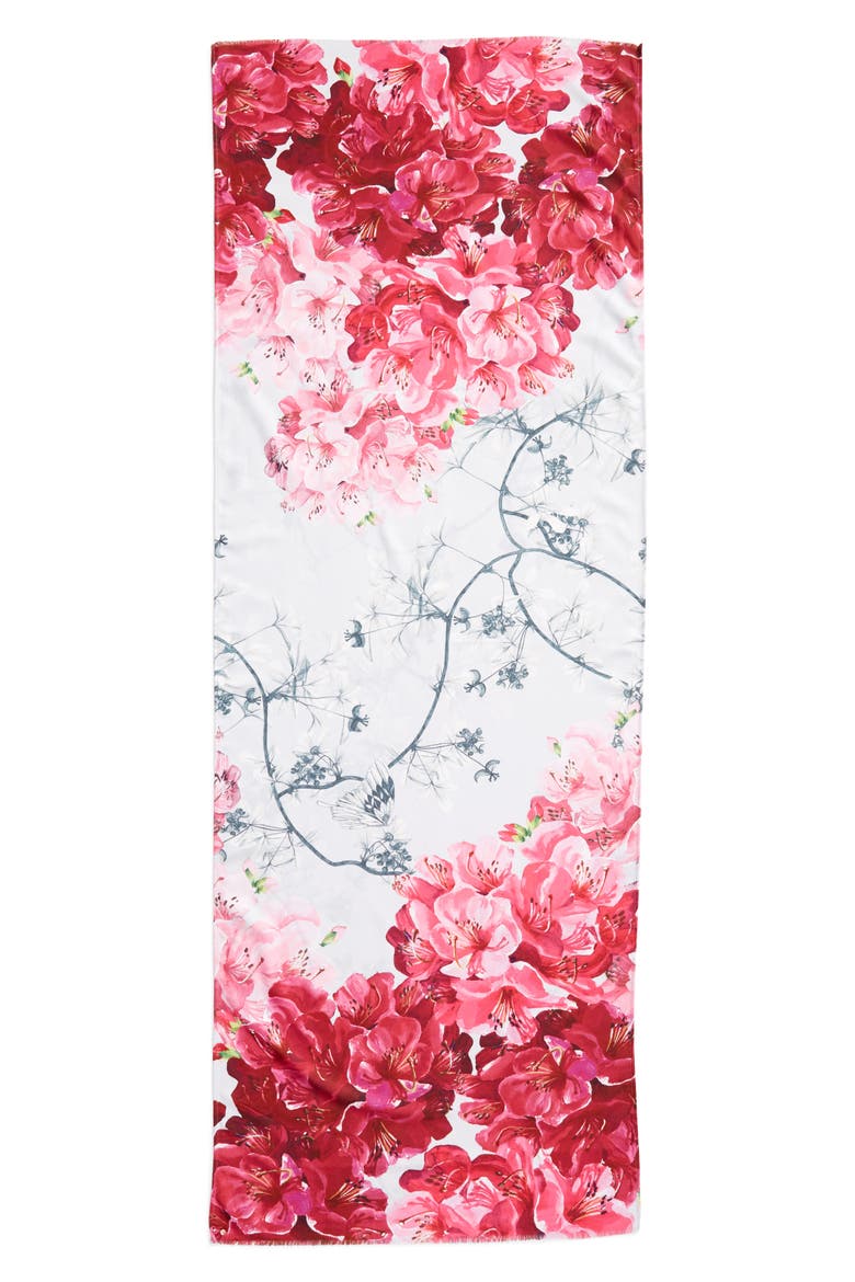 Babylon Long Scarf, Alternate, color, GREY
