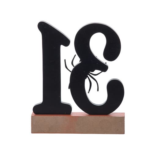 Transpac Mdf October 31st Decor Freestanding Tabletop Signs Wood Fall In Multi