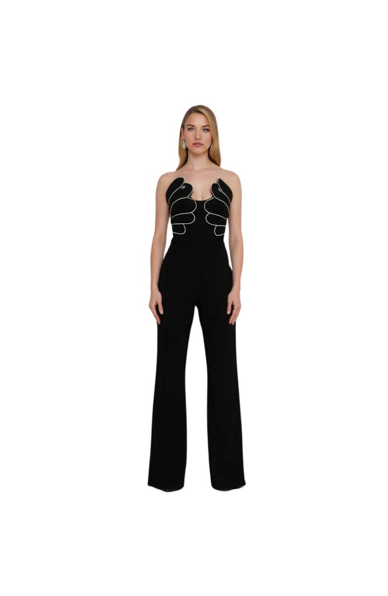 AKALIA Marina Jumpsuit, Main, color, Black