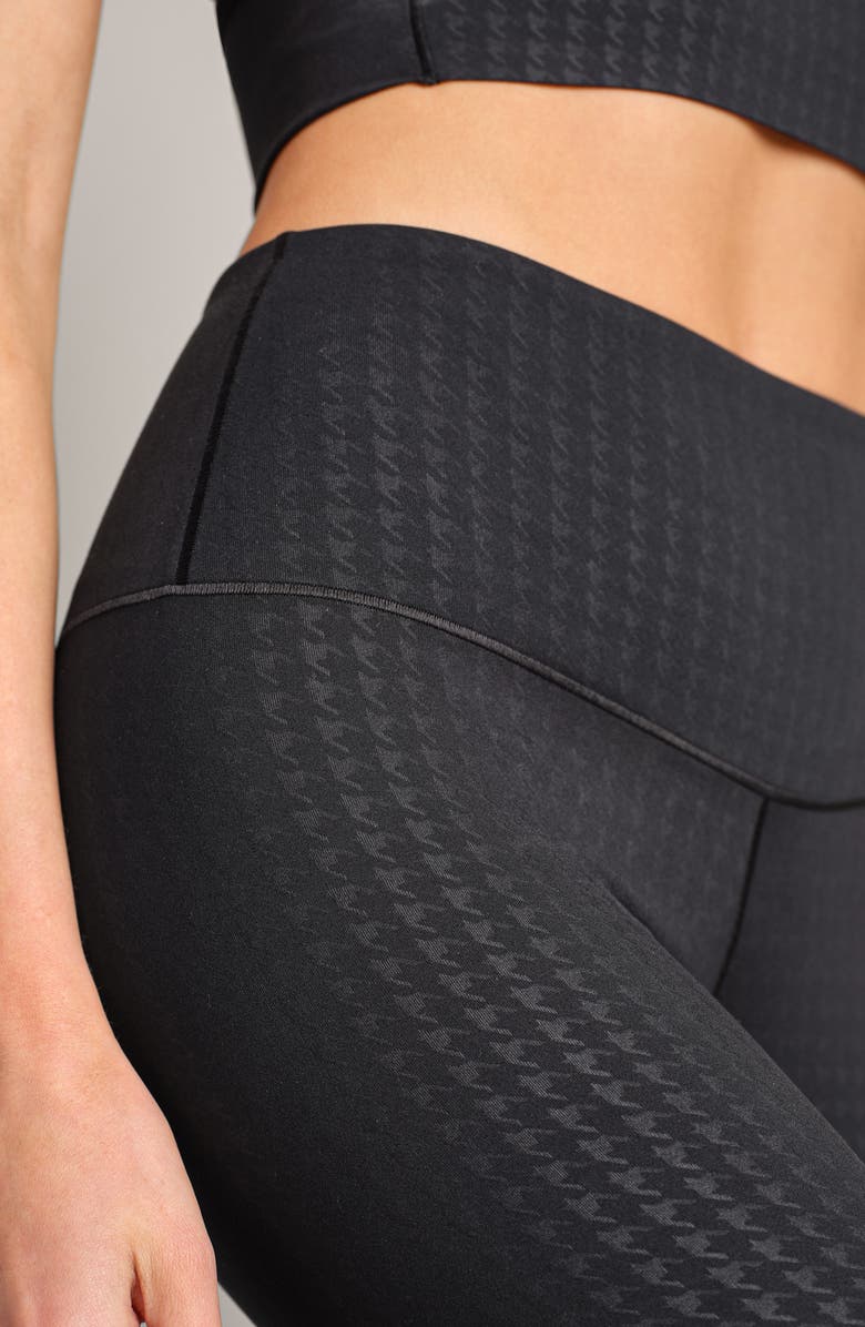 Rhone Revive 7/8 Leggings, Alternate, color, Pure Black Houndstooth