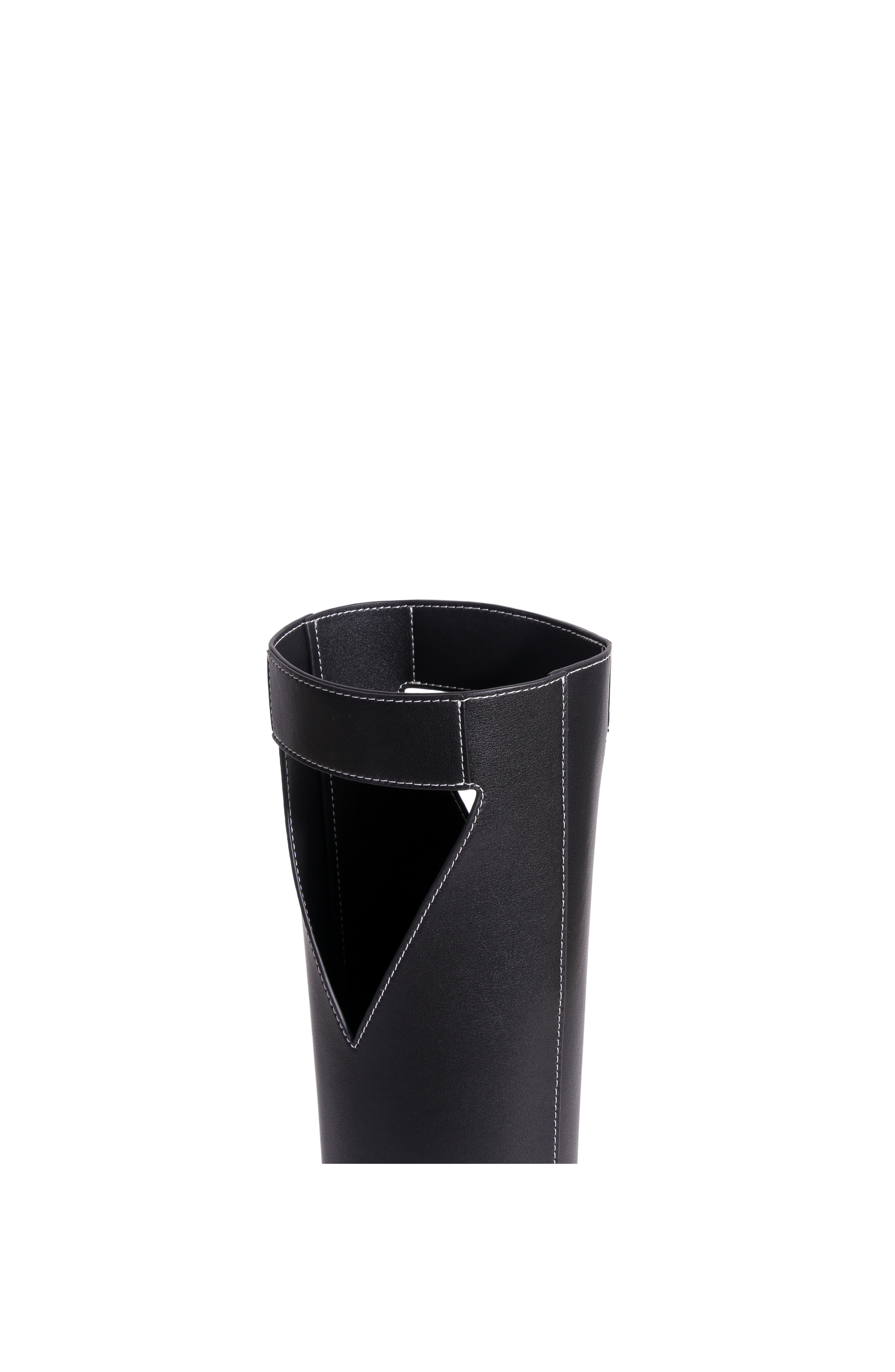 JURGI Wine and Champagne Carrier in Leather, Alternate, color, Black