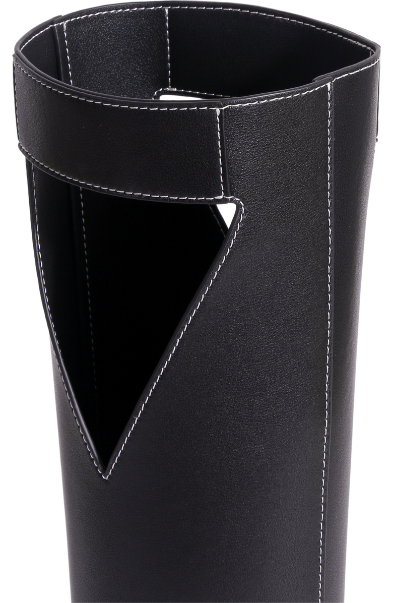 JURGI Wine and Champagne Carrier in Leather, Alternate, color, Black