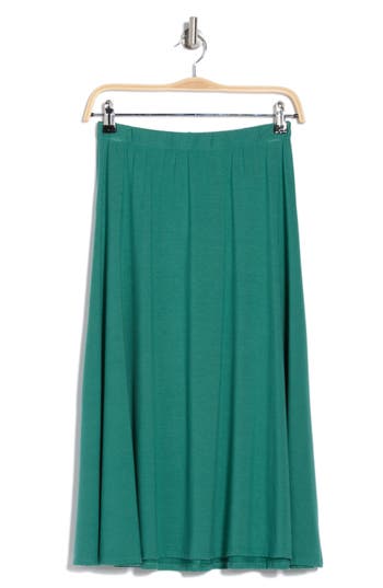 Go Couture Flared Midi Skirt In Kashmir