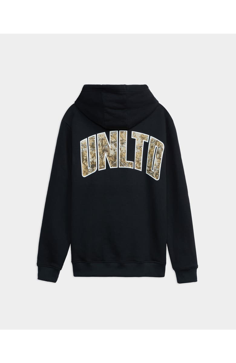 ECKO Leafy Arch Hoodie, Alternate, color, Vintage Black