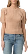 PAIGE Aeris Rib Cable Stitch Top