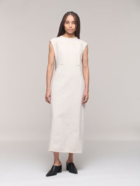 Closed Back Column Dress