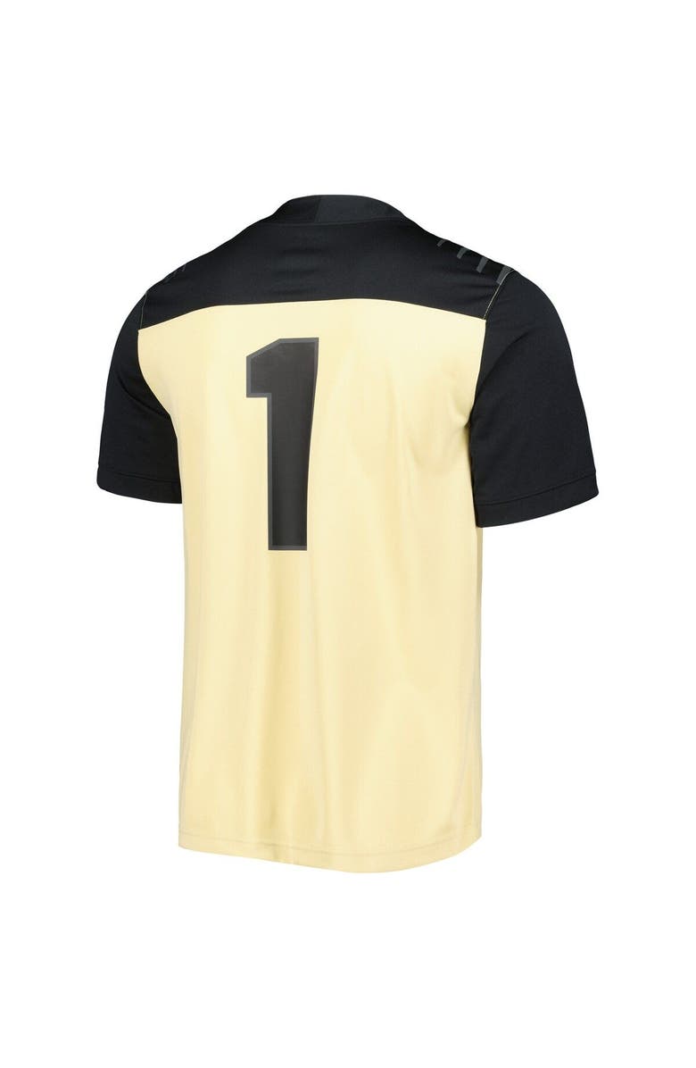 Nike Men's Nike #1 Gold Purdue Boilermakers Untouchable Football Jersey, Alternate, color, Gold