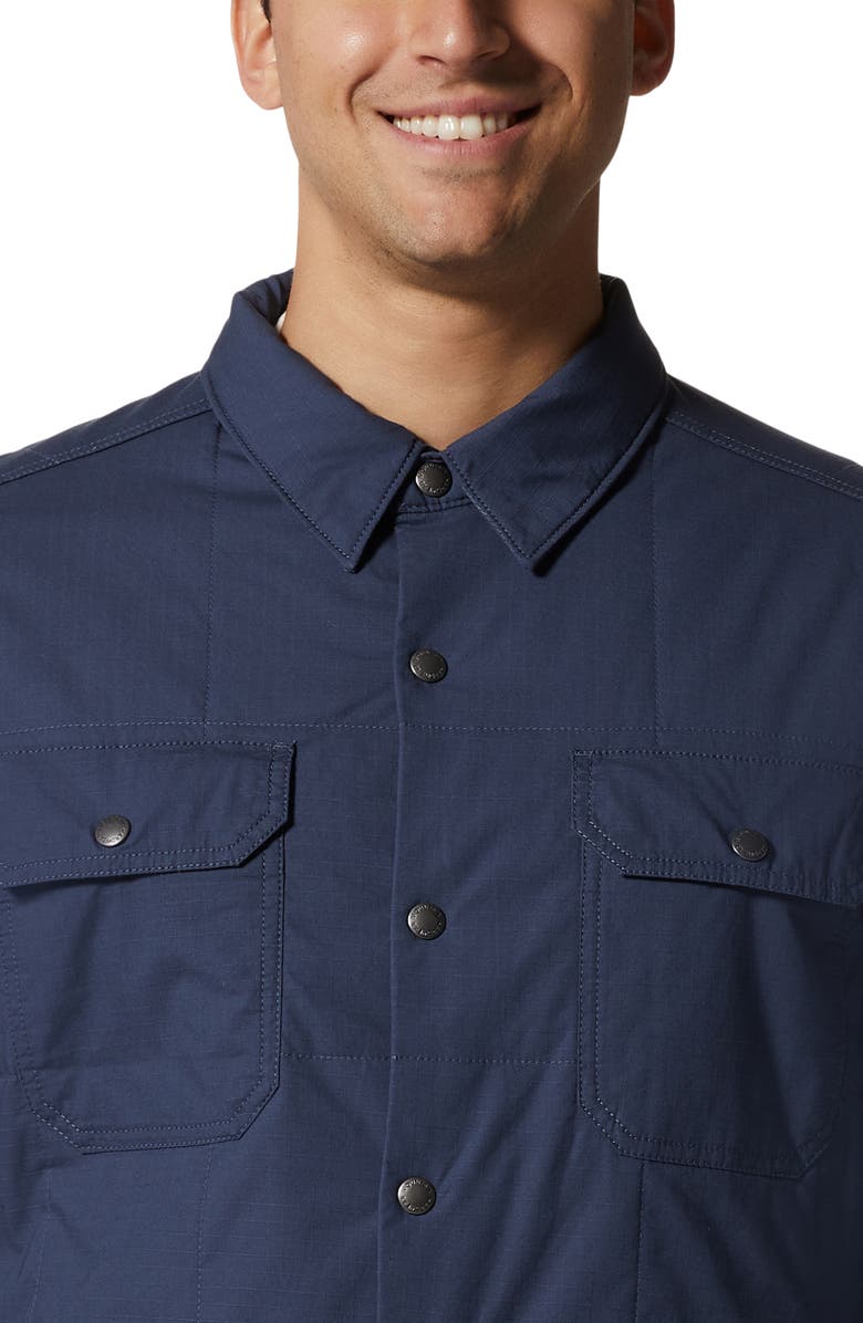 Mountain Hardwear Insulated Ripstop Shacket, Alternate, color,