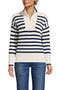  Ivory/Navy Stripe