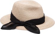 Eugenia Kim Lillian Bow Packable Hemp Fedora
