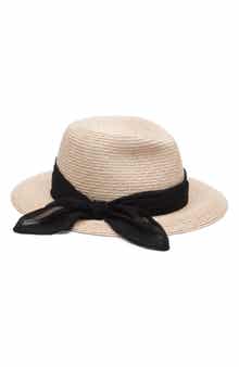 Eugenia Kim Lillian Bow Packable Hemp Fedora