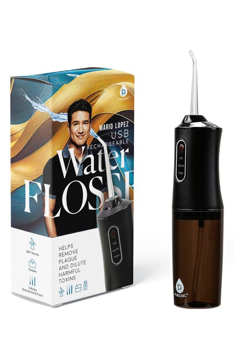 x Mario Lopez USB Rechargeable Water Flosser