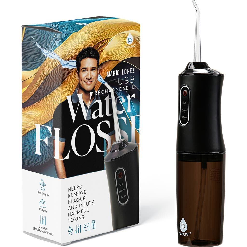 Pursonic X Mario Lopez Usb Rechargeable Water Flosser