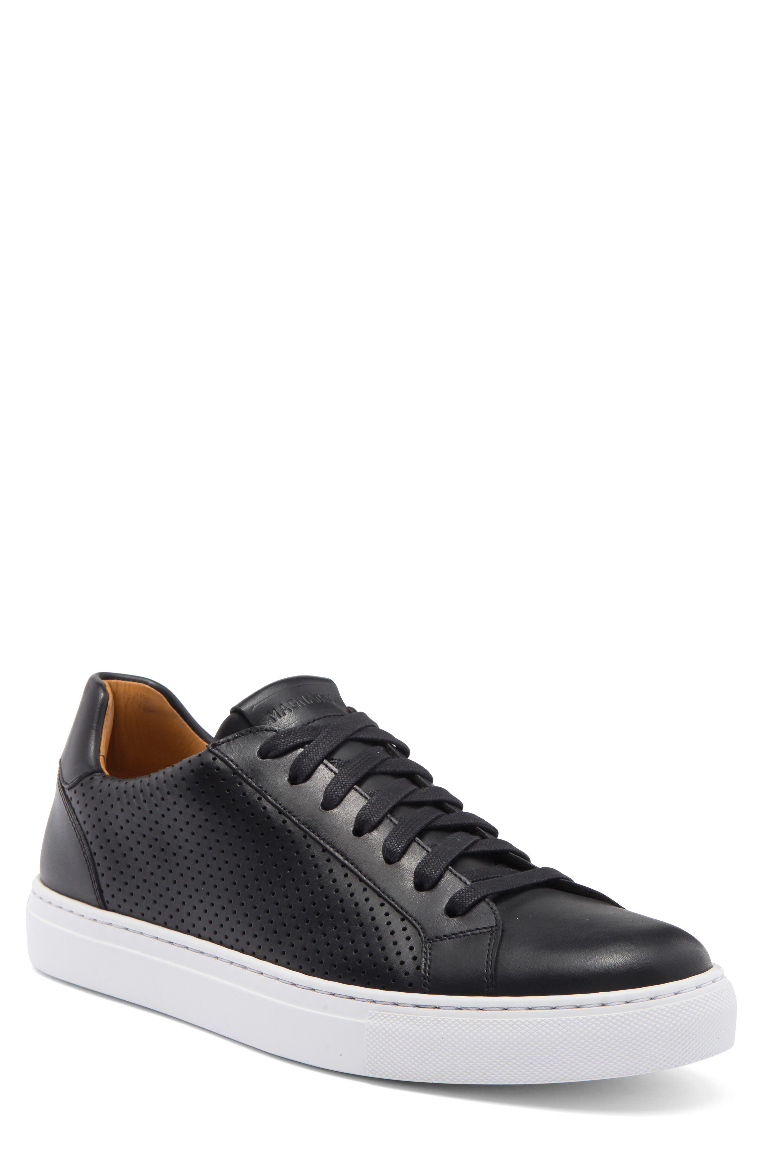 Magnanni Jose II Perforated Sneaker, Main, color, 