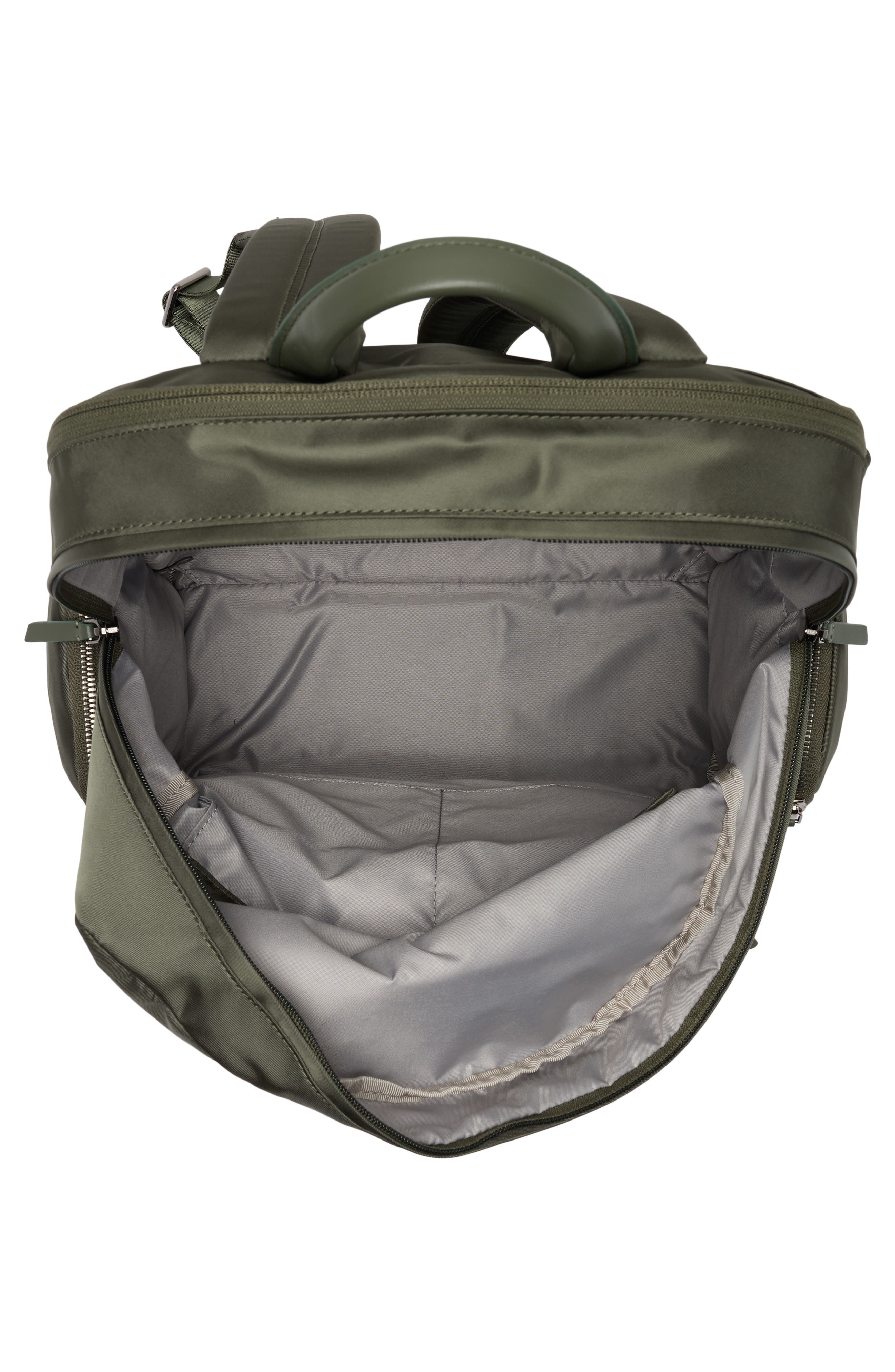 Vista Caren Nylon Backpack, Alternate, color, IVY GREEN