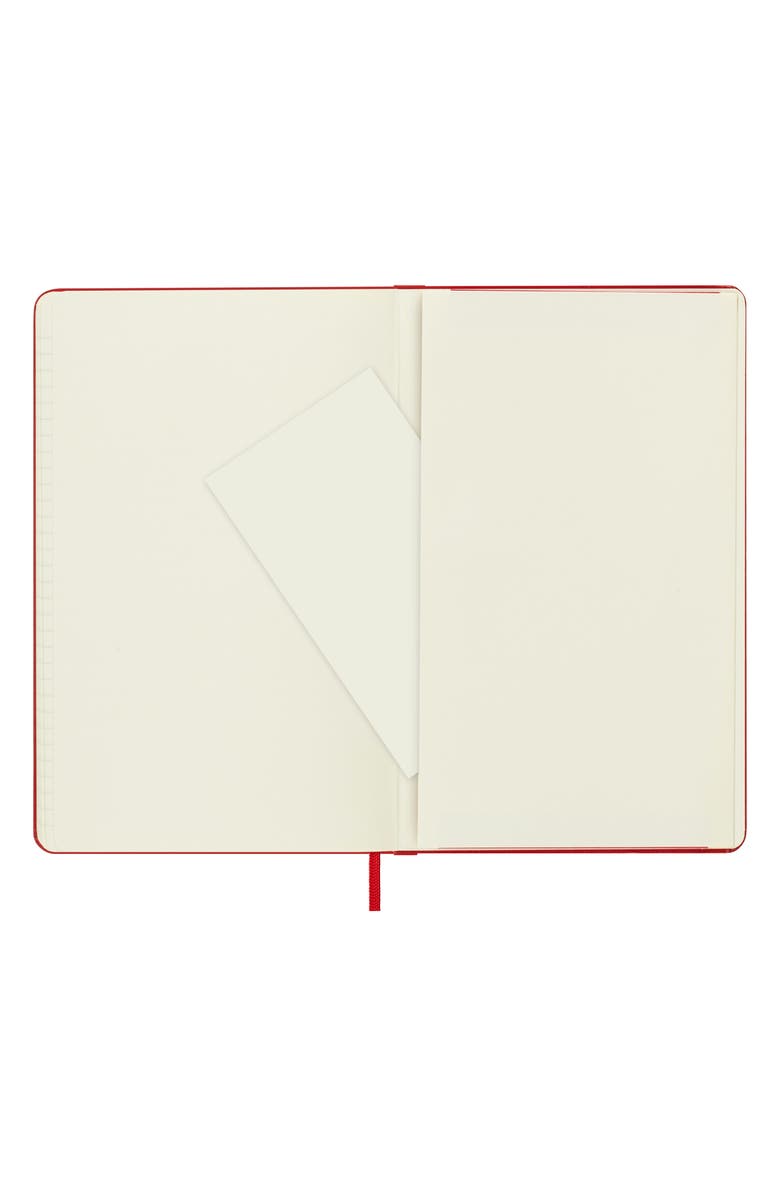 Moleskine Large Ruled Hardcover Notebook, Alternate, color, Red