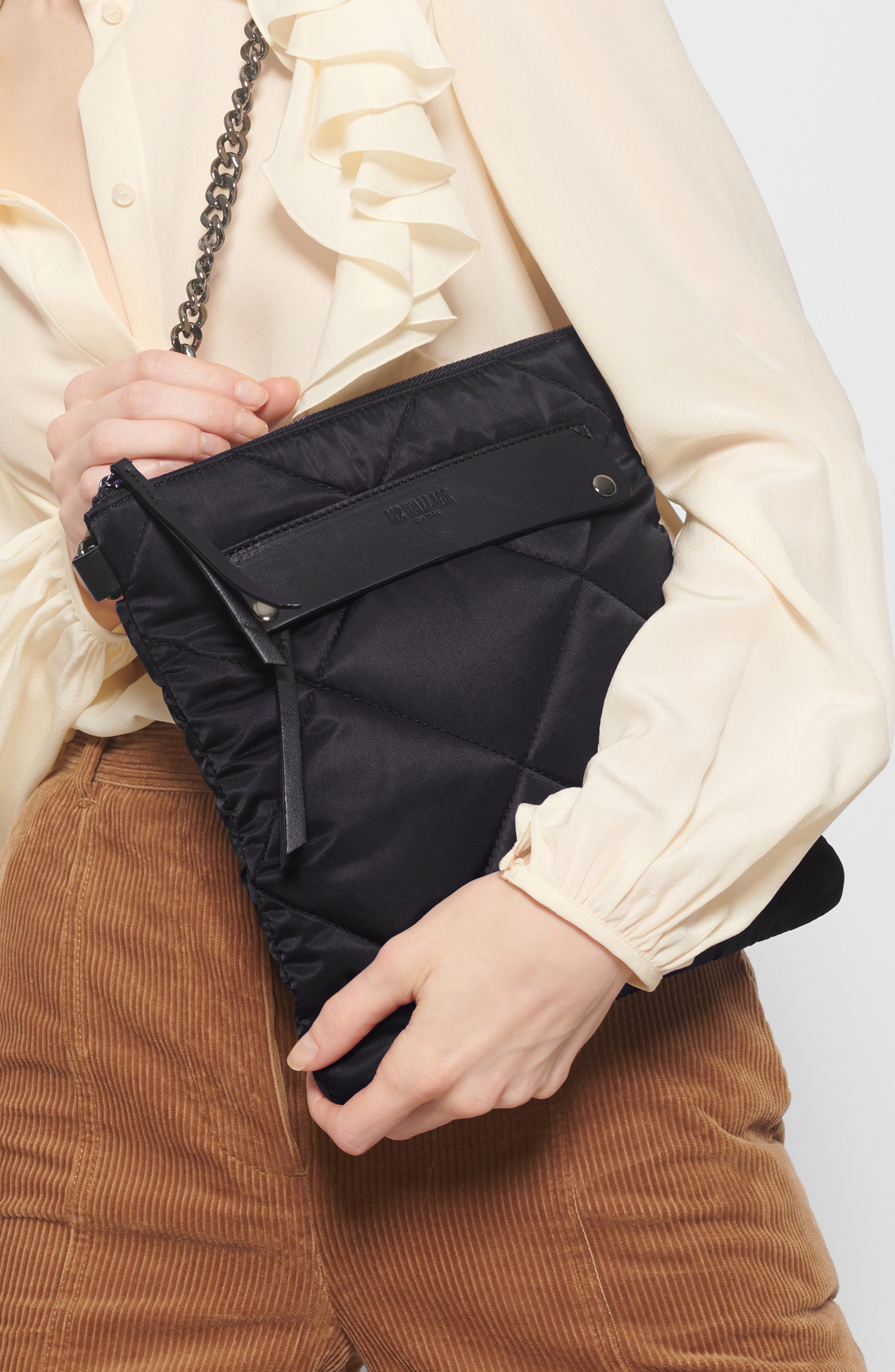 MZ Wallace Madison Quilted Crossbody Bag, Alternate, color, 