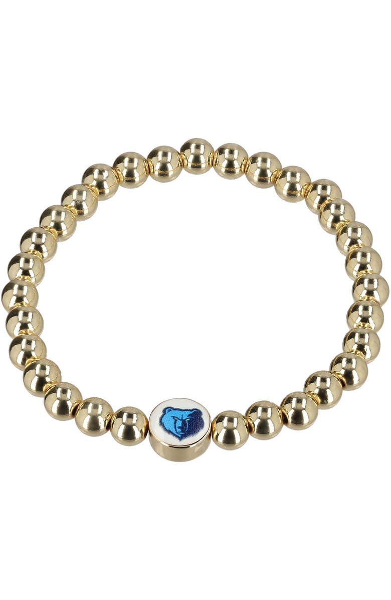 BaubleBar Women's BaubleBar Gold Memphis Grizzlies Pisa Bracelet, Main, color,
