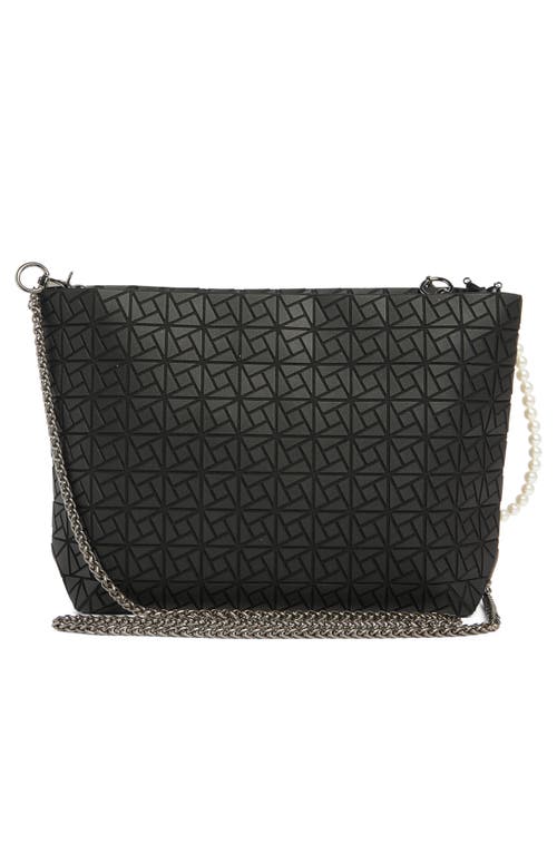 Patrizia Luca Box Pattern Clutch In Black