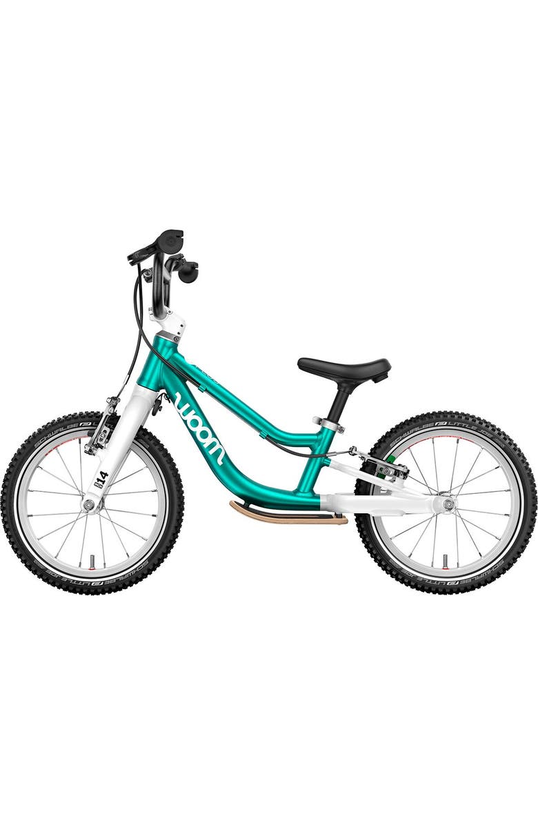 Woom Go 1 Plus 14In Bike - Kids', Alternate, color, Metallic Turquoise