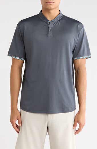 Heath Performance Stand Collar Polo