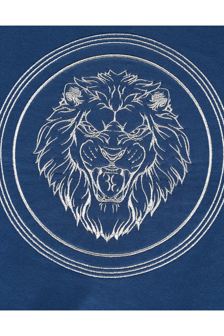 Sweatjacket Lion Boy, Alternate, color, darkblue