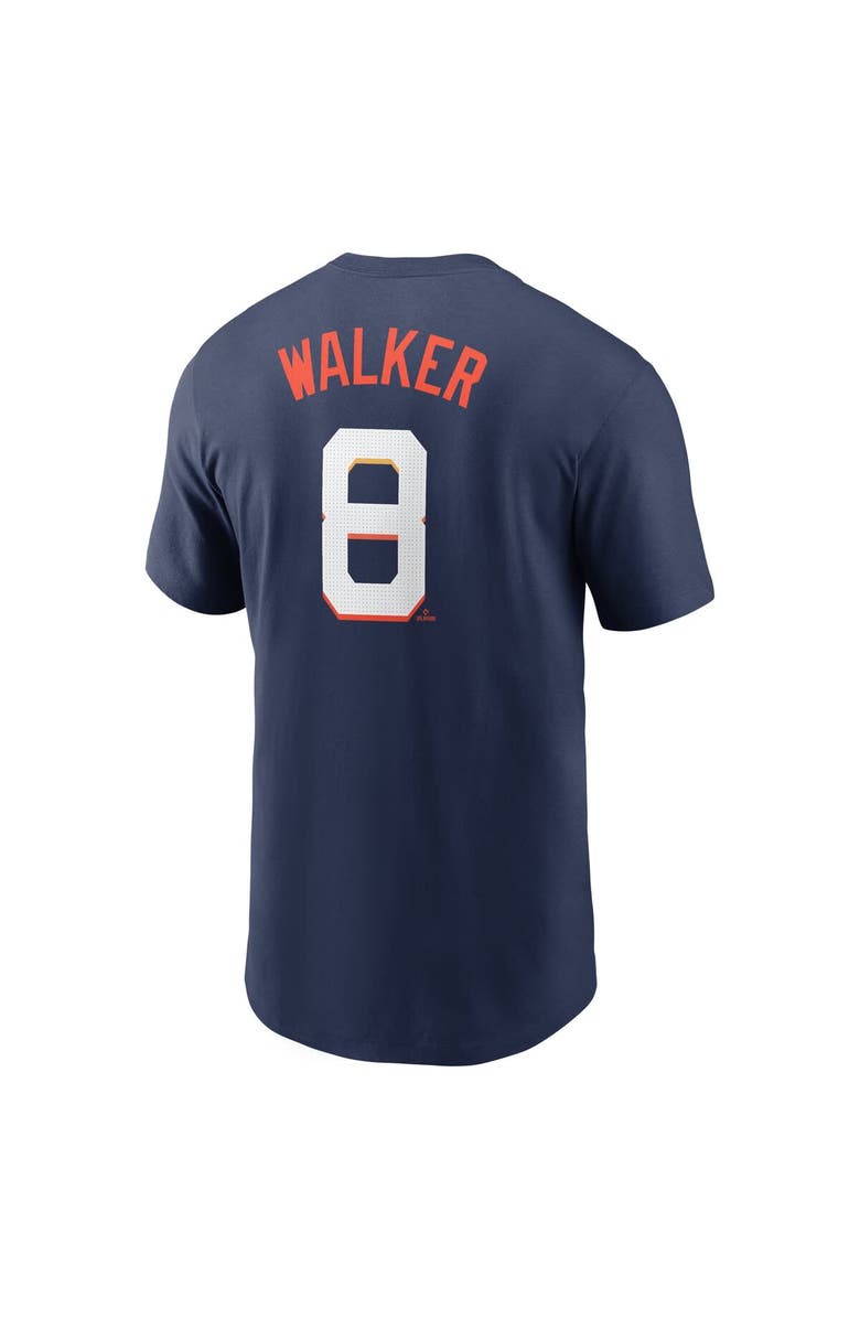 Nike Men's Nike Christian Walker Navy Houston Astros 2025 City Connect Fuse Name & Number T-Shirt, Alternate, color, Navy