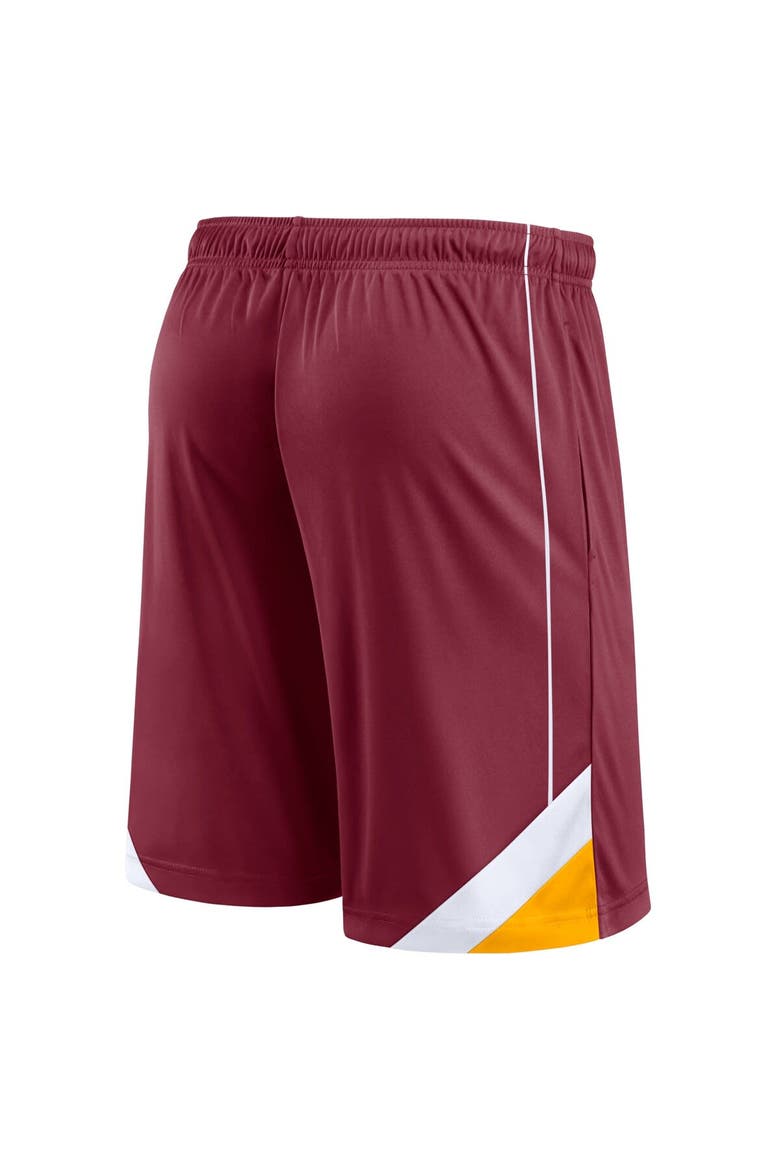 Men's Fanatics Branded Burgundy Washington Commanders Slice Shorts, Alternate, color, Burgundy