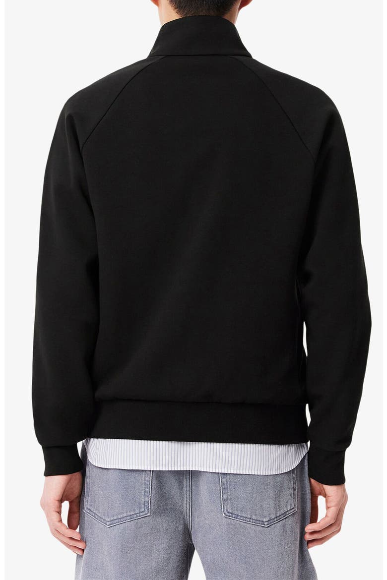Classic Fit Fleece Zip Sweatshirt, Alternate, color, BLACK