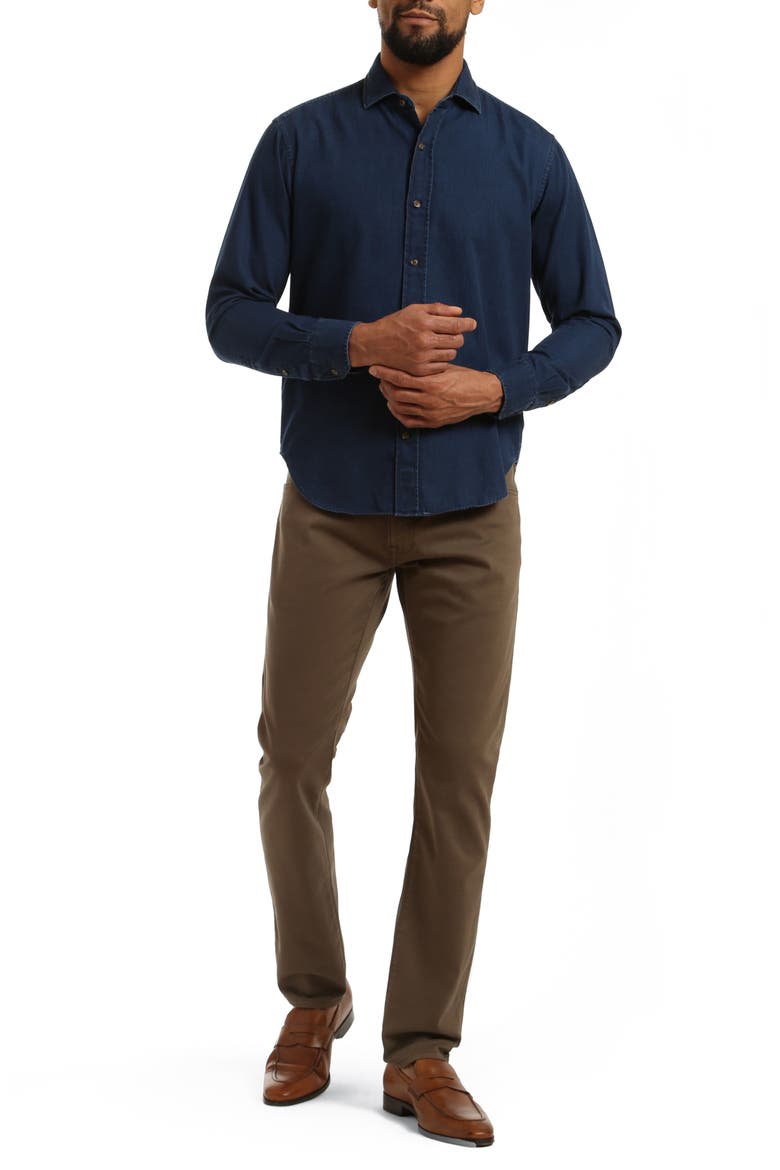 Charisma Cotton Blend Pants, Alternate, color, CANTEEN COOLMAX
