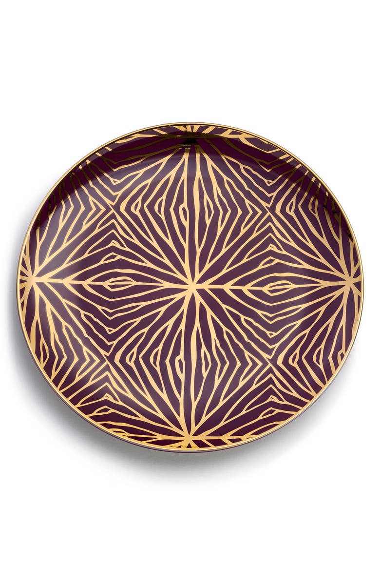 ANNA New York Set of 4 Assorted Talianna Ceramic Dessert Plates, Alternate, color, 