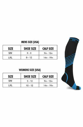 6-Pack Knee High Compression Recovery Socks